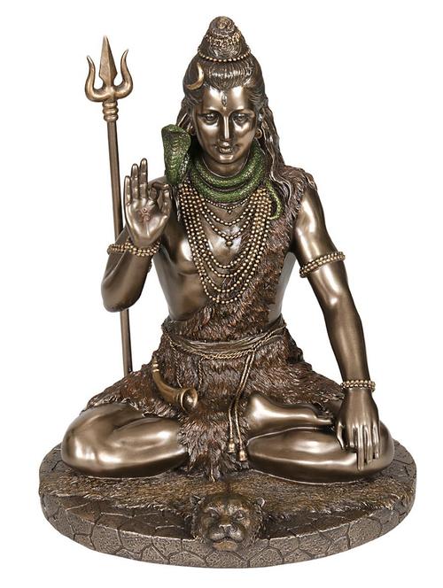 lord shiva idol statue of bronze - 11455253 - Very Small Image - 1
