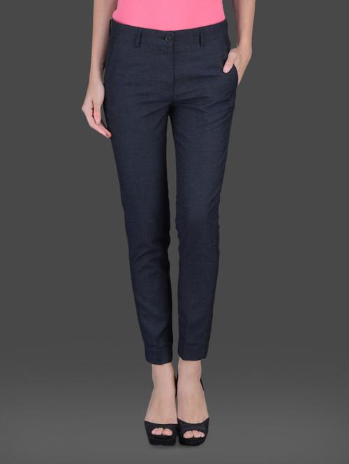 solid charcoal color formal trouser - 1145917 - Very Small Image - 1