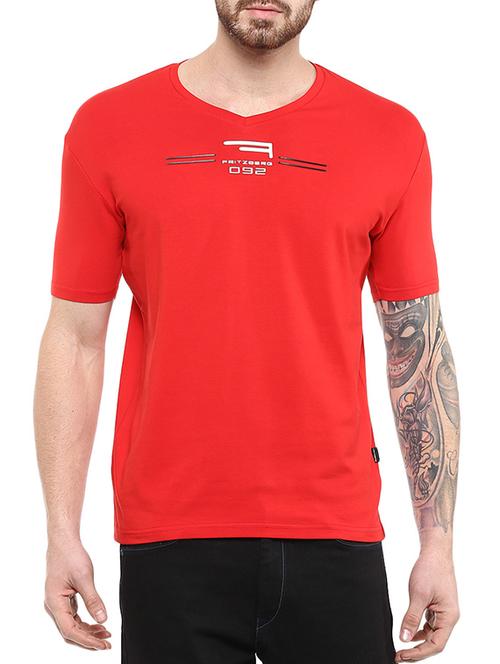red cotton tshirt - 11460431 - Very Small Image - 1