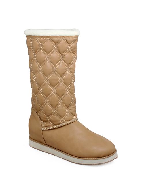 beige calf boot - 11461452 - Very Small Image - 1