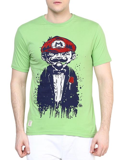 green cotton tshirt - 11461905 - Very Small Image - 1