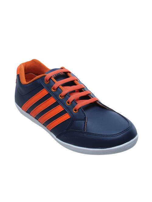 blue leatherette lace up shoe - 11462427 - Very Small Image - 1