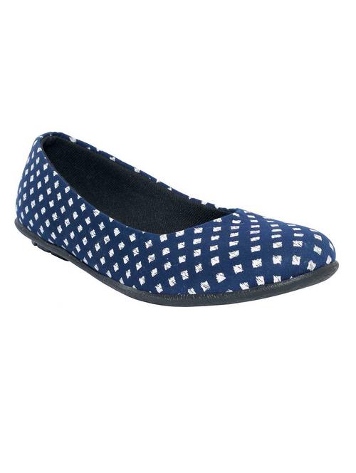 blue printed ballerina - 11462684 - Very Small Image - 1