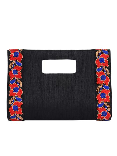 black silk clutch - 11462752 - Very Small Image - 1