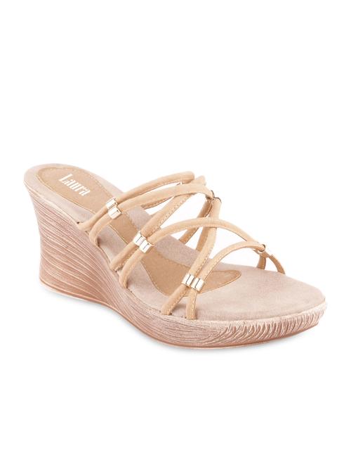 line strap leatherette wedges - 1146360 - Very Small Image - 1