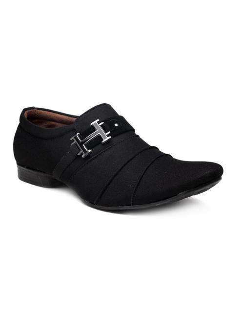 black canvas casual slip on - 11465971 - Very Small Image - 1