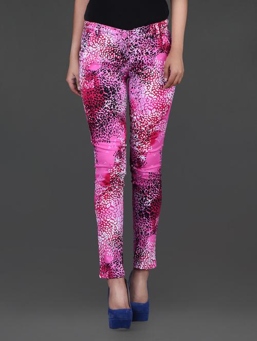 printed cotton spandex jeggings - 1146695 - Very Small Image - 1