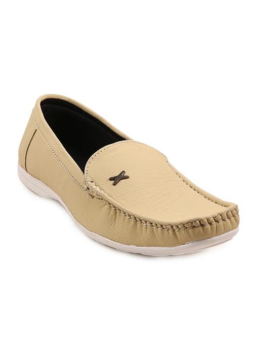 beige synthetic slip on loafers - 11468212 - Very Small Image - 1