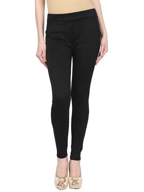 black color, cotton jegging - 11468564 - Very Small Image - 1