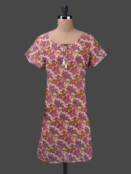 multi georgette straight kurta - 1147325 - Very Small Image - 1