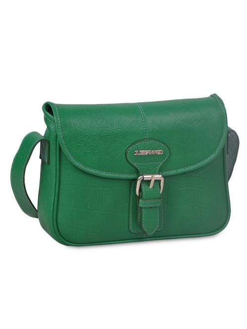 green buckled leather sling bag - 1147453 - Very Small Image - 1
