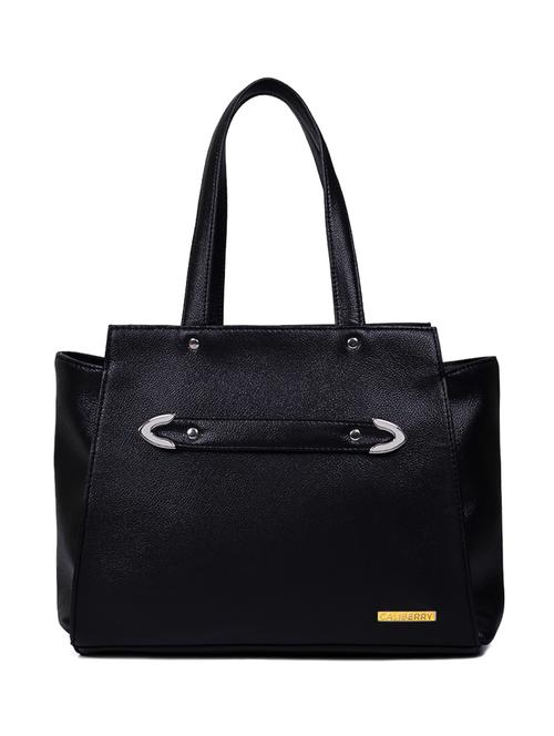 black leatherette (pu handbag) - 11478022 - Very Small Image - 1