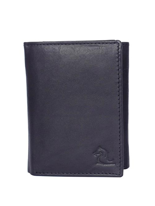 solid black leather wallet - 11480765 - Very Small Image - 1