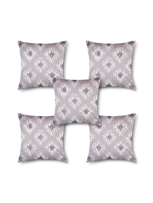 printed multi color cushion cover 16"x16" 5 pcs set - 11481584 - Very Small Image - 1