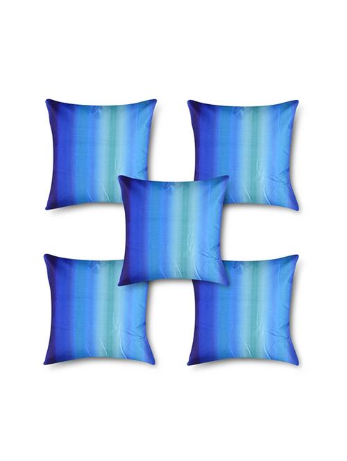 ombre printed multi color cushion cover 16"x16" 5 pcs set - 11481604 - Very Small Image - 1