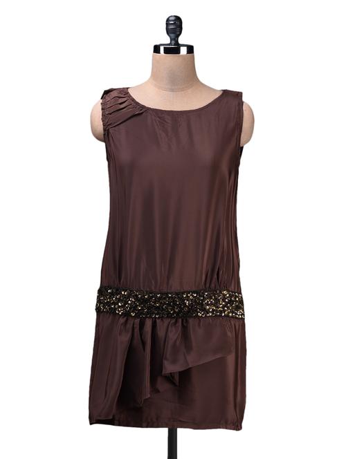 brown sequinned top - 1148946 - Very Small Image - 1