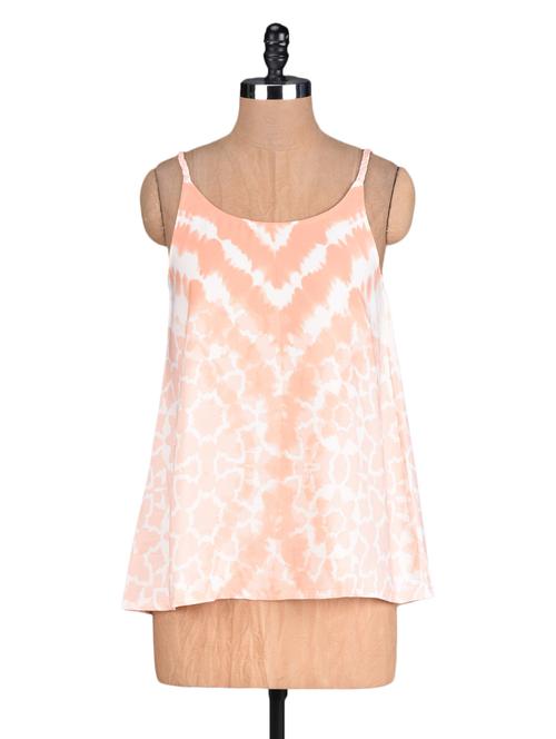 orange tie dye printed spaghetti - 1149461 - Very Small Image - 1