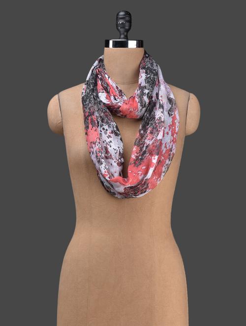 multicolour printed cotton blend stole - 1149693 - Very Small Image - 1