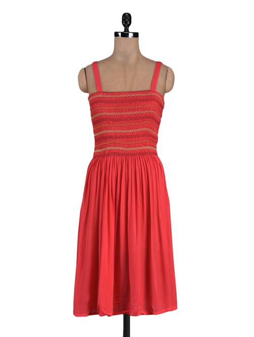 red chiffon smoking dress - 1149995 - Very Small Image - 1