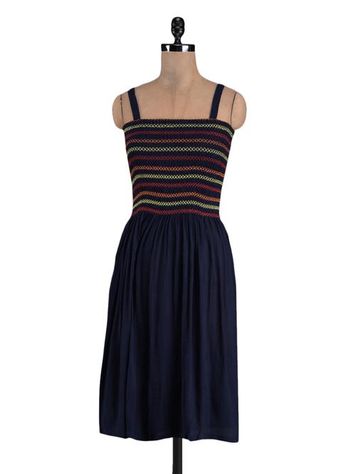 blue chiffon smoking dress - 1149998 - Very Small Image - 1