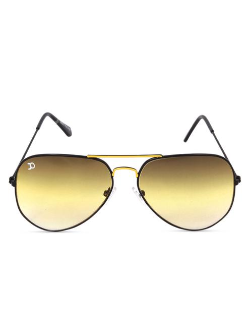 black framed yellow aviator sunglasses - 1150022 - Very Small Image - 1