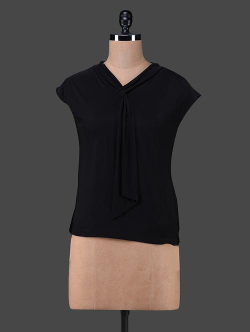 solid black hanging tie top - 1150097 - Very Small Image - 1