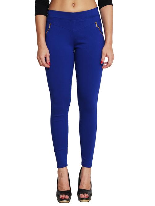 blue polyester jegging - 11508374 - Very Small Image - 1