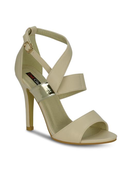 beige leatherette stiletto - 11512984 - Very Small Image - 1