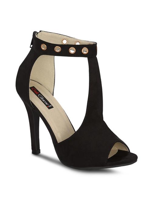 black leatherette sandal - 11512988 - Very Small Image - 1