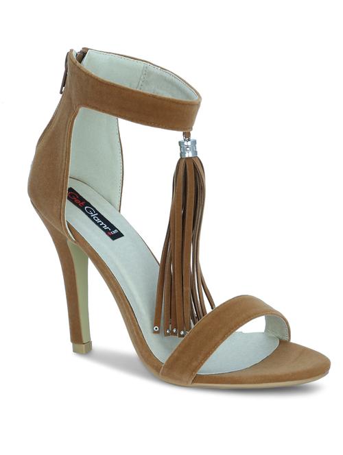 ankle strap brown synthetic sandal - 11512999 - Very Small Image - 1