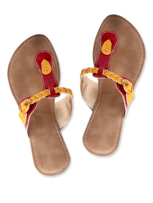 multicolored faux leather sandals - 1151700 - Very Small Image - 1