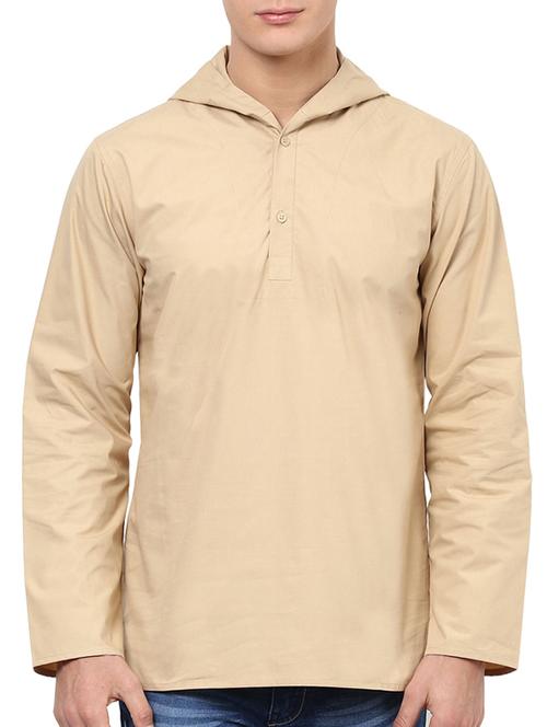 beige cotton sweatshirt - 11517126 - Very Small Image - 1