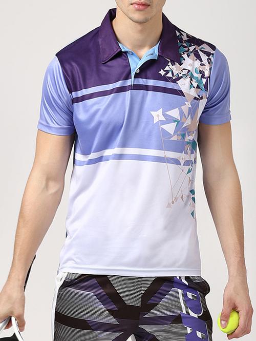 blue polyester tshirt - 11517401 - Very Small Image - 1
