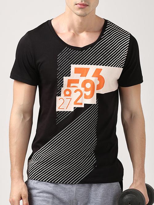 black cotton t-shirt - 11517415 - Very Small Image - 1