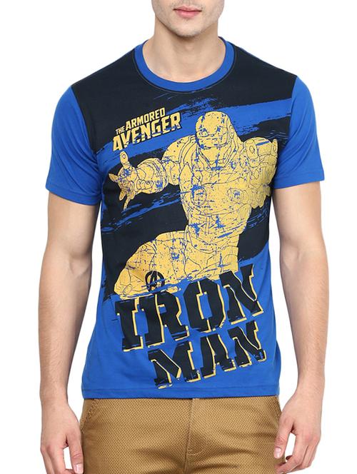 blue cotton tshirt - 11517427 - Very Small Image - 1