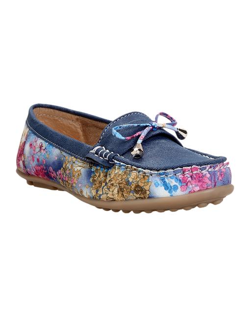 blue slip on mocassins - 11517531 - Very Small Image - 1