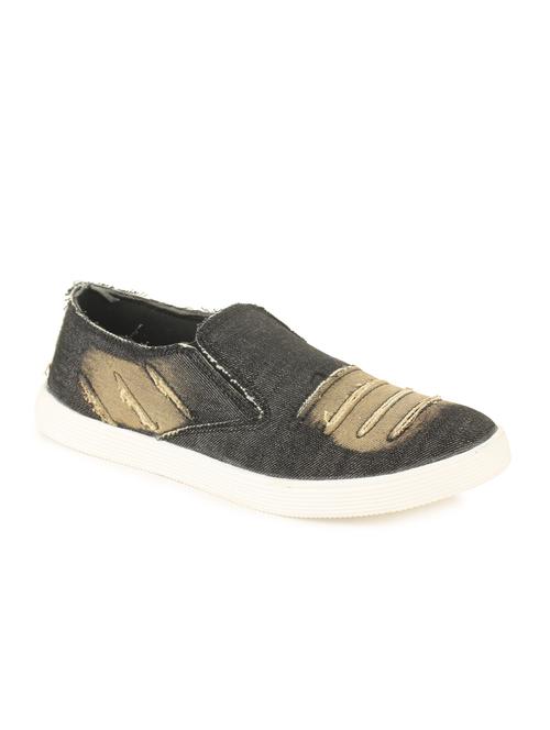 grey denim slip on shoe - 11521906 - Very Small Image - 1