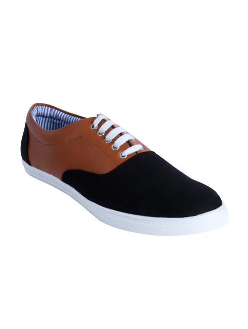black and brown canvas shoes - 11522277 - Very Small Image - 1