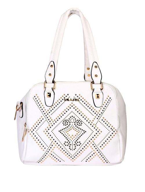 white leatherette handbag - 1152481 - Very Small Image - 1