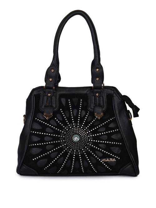 black leatherette handbag - 1152493 - Very Small Image - 1