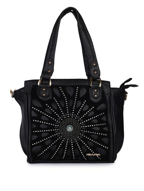 black leatherette handbag - 1152495 - Very Small Image - 1