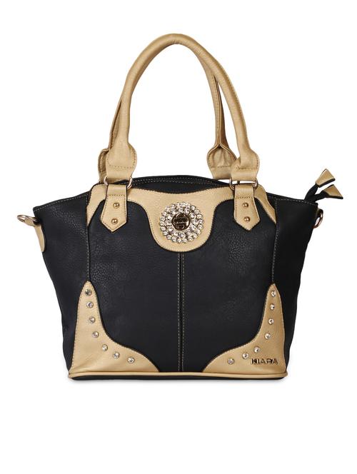 solid color stone embellished hand bag - 1152533 - Very Small Image - 1