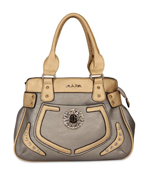 stone embellished solid color handle bag - 1152534 - Very Small Image - 1