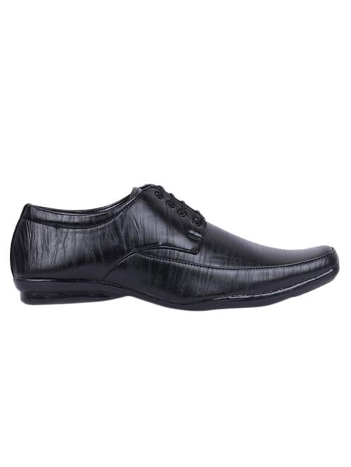black faux leather formal shoes - 11529816 - Very Small Image - 1