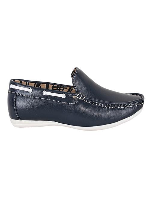black faux leather loafers - 11529836 - Very Small Image - 1