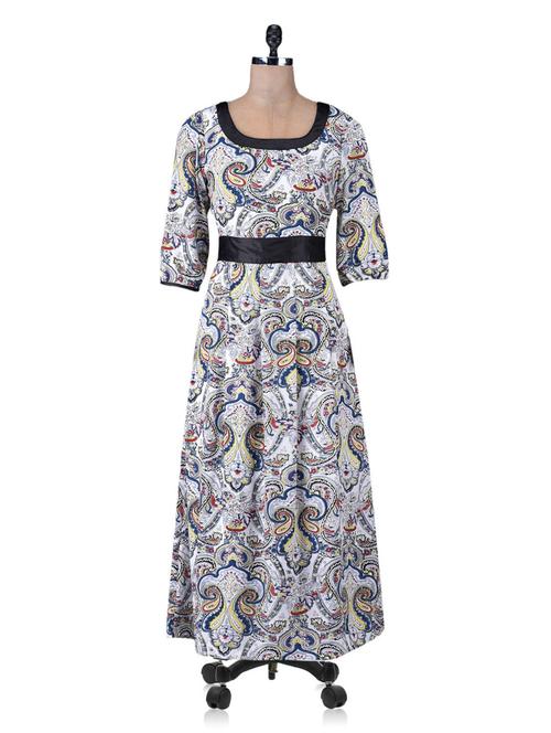 white zip button dori dress - 1153013 - Very Small Image - 1
