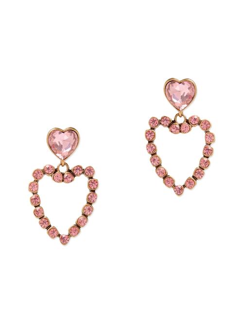 pink metal earring - 11531887 - Very Small Image - 1