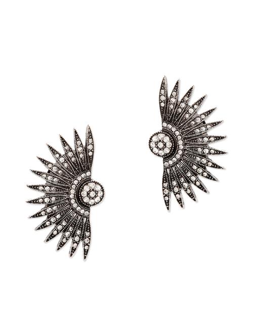 silver metal earring - 11531897 - Very Small Image - 1