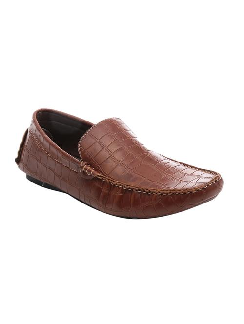 tan leather slip on loafers - 11534470 - Very Small Image - 1