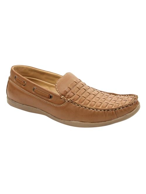 tan leather slip on loafers - 11534507 - Very Small Image - 1